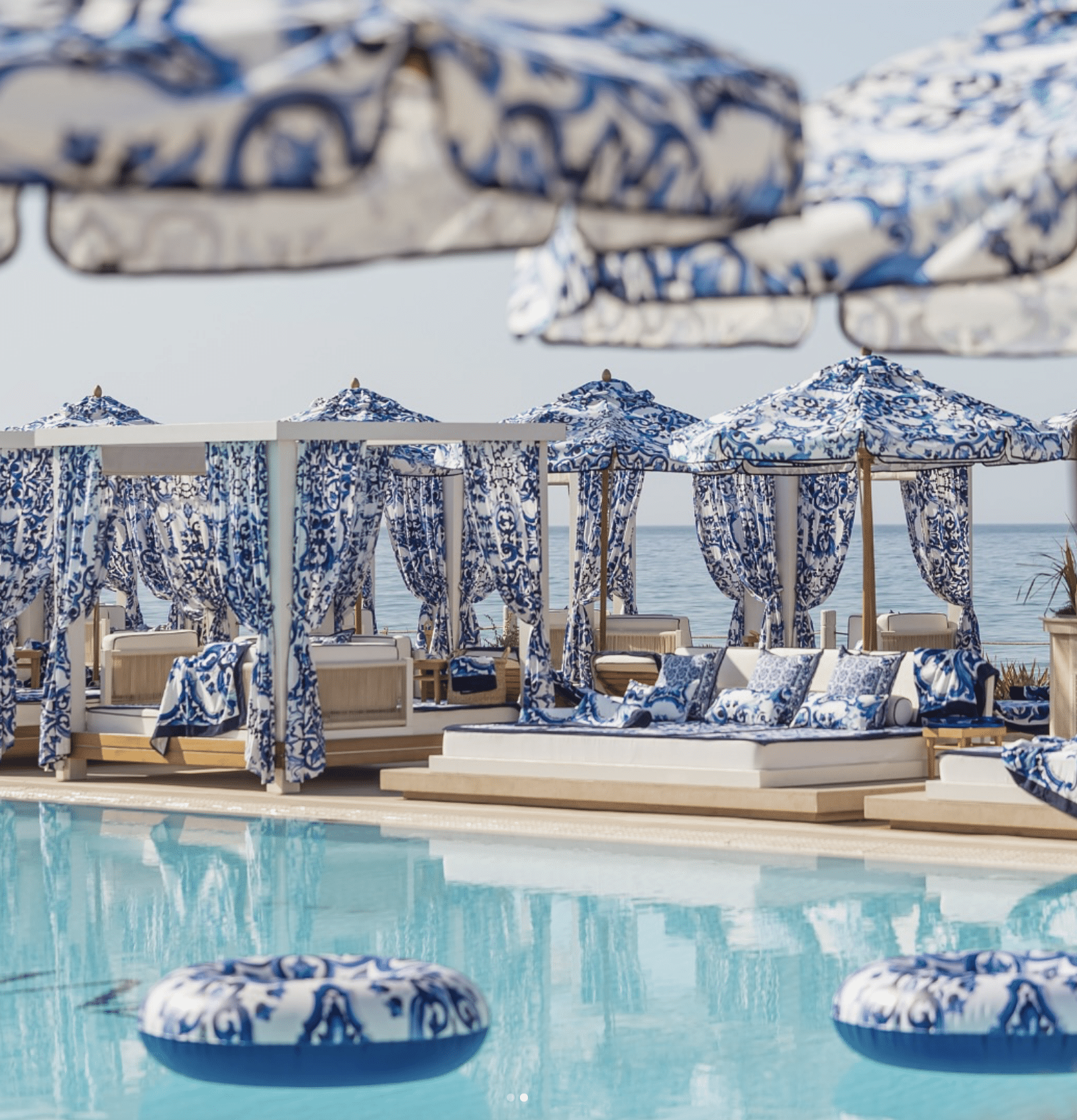 Dolce & Gabbana Casa Decor at La Cabane Marbella Beach Club